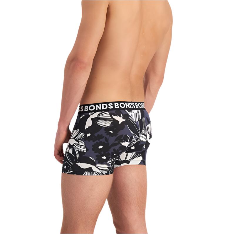 Bonds Men's Underwear Everyday Trunk 3 Pack - Dream On Navy