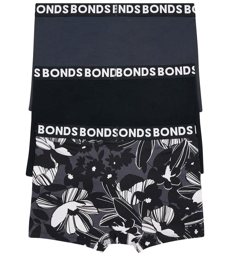 Bonds Men's Underwear Everyday Trunk 3 Pack - Dream On Navy