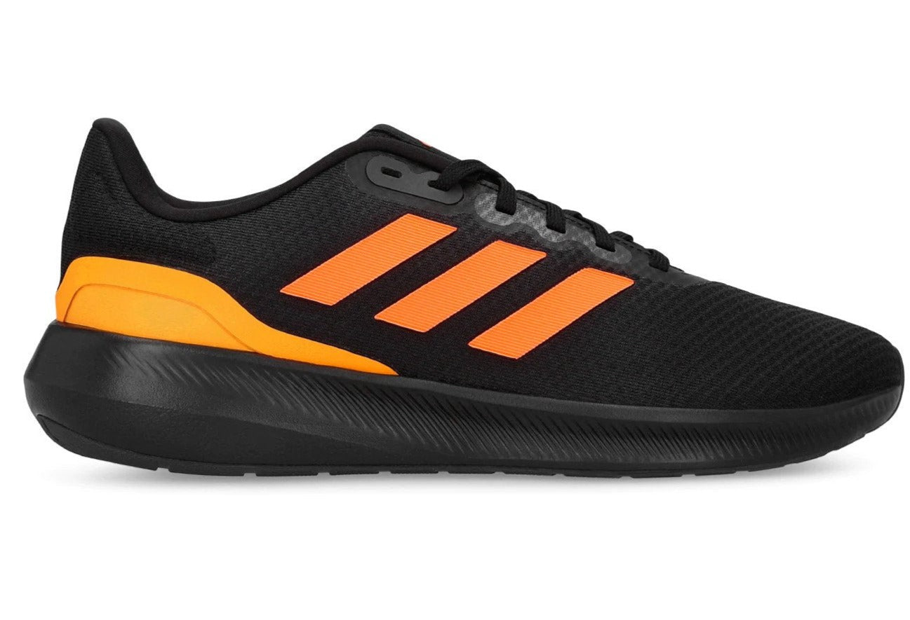 Adidas Men's Runfalcon 3.0 Running Shoes - Core Black/Screaming Orange/Carbon Black