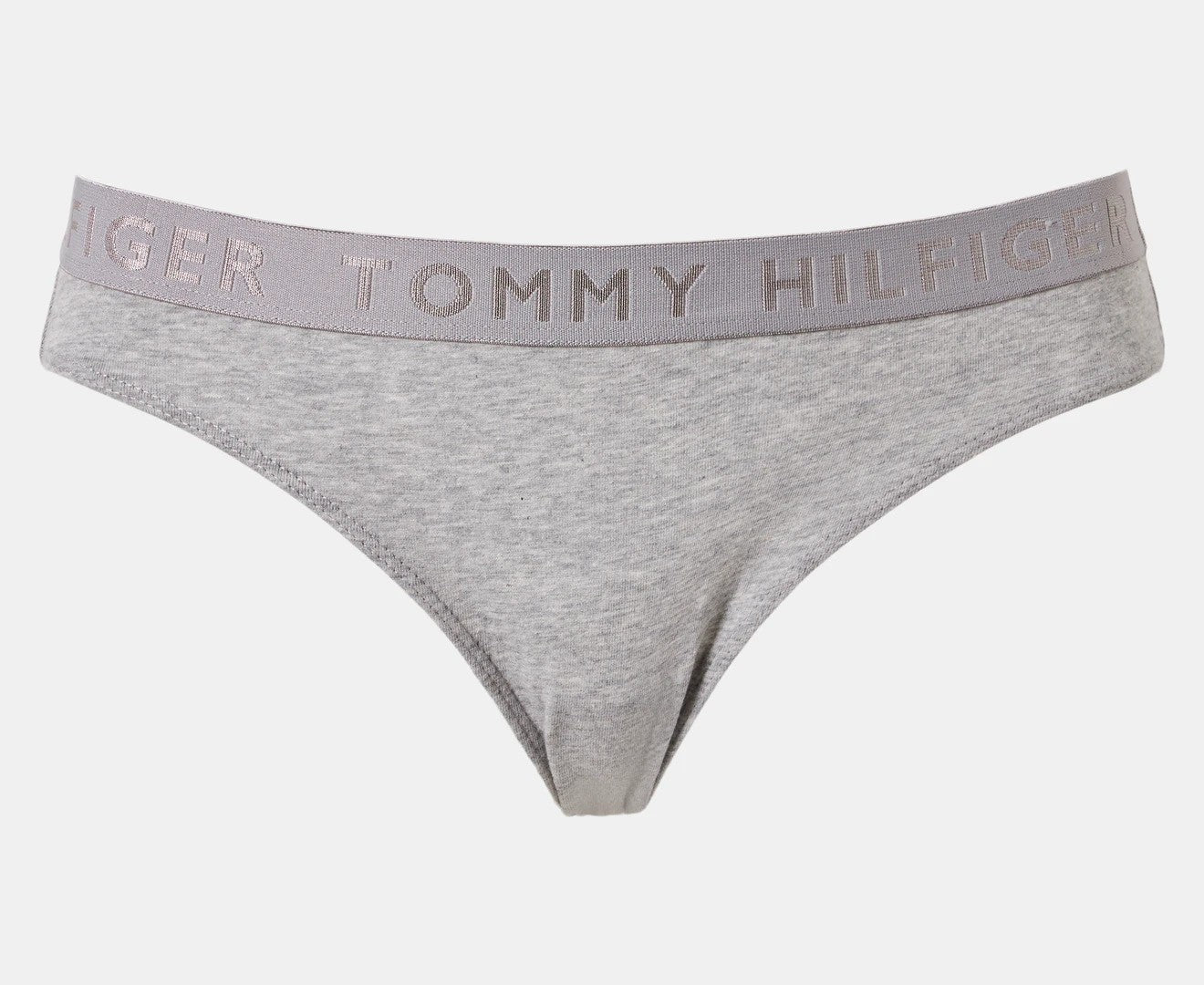 Tommy Hilfiger Women's Cotton Bikini Briefs 3-Pack - Grey/Red/Navy