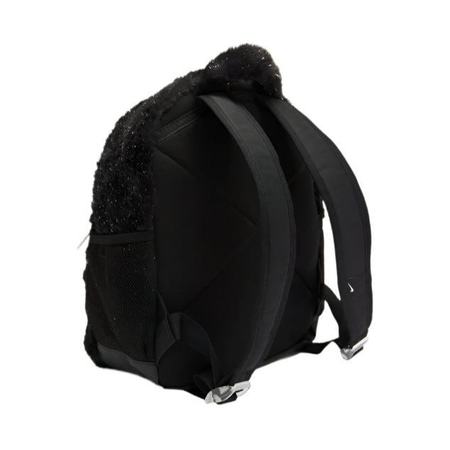 Nike Faux Fur Backpack - Black/ Black/ White