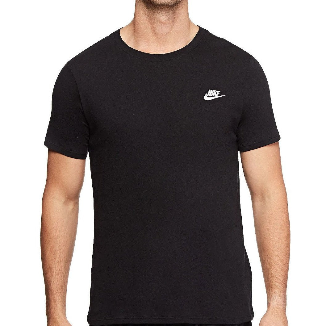 Nike Men's Club Embroidered Tee - Black