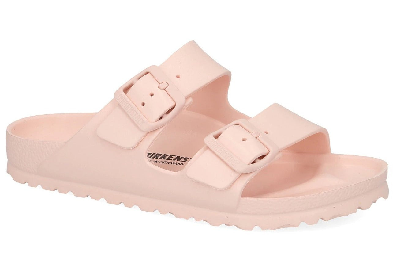 Birkenstock Unisex Arizona EVA Narrow Fit Sandals - Rose Reptile