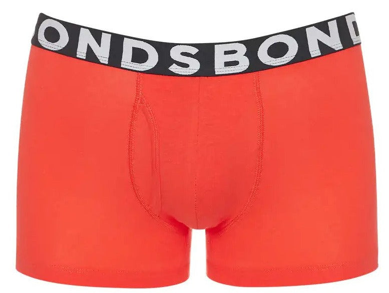 Bonds Men's Everyday Trunks 3-Pack - Blue/Red/Black