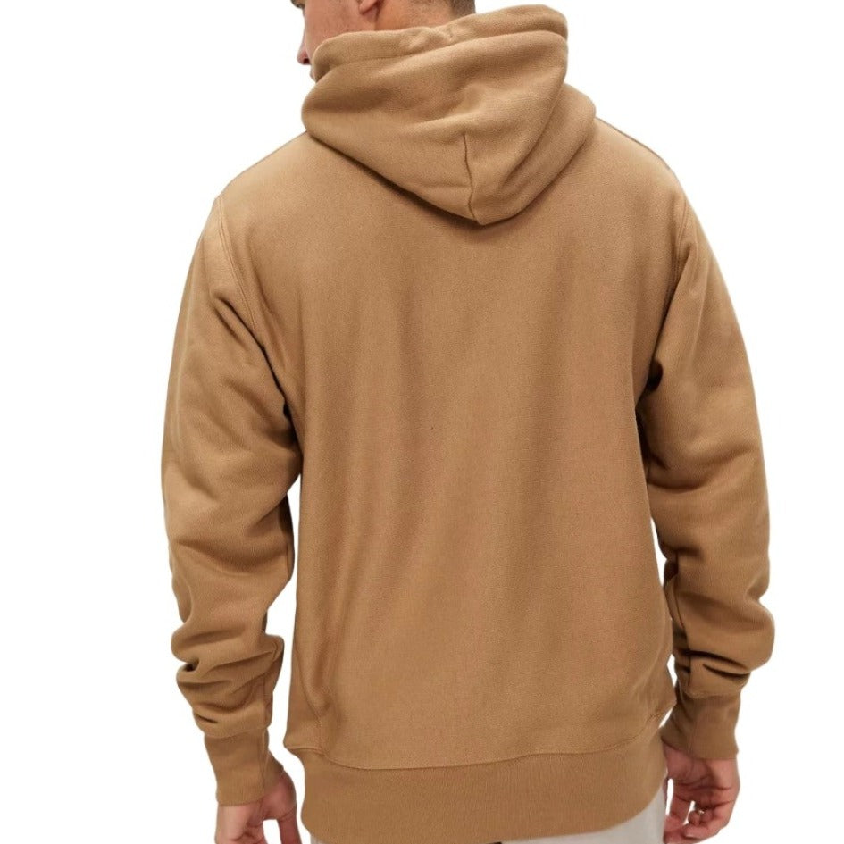 Champion Mens Reverse Weave C Logo Hoodie - Contour Blush