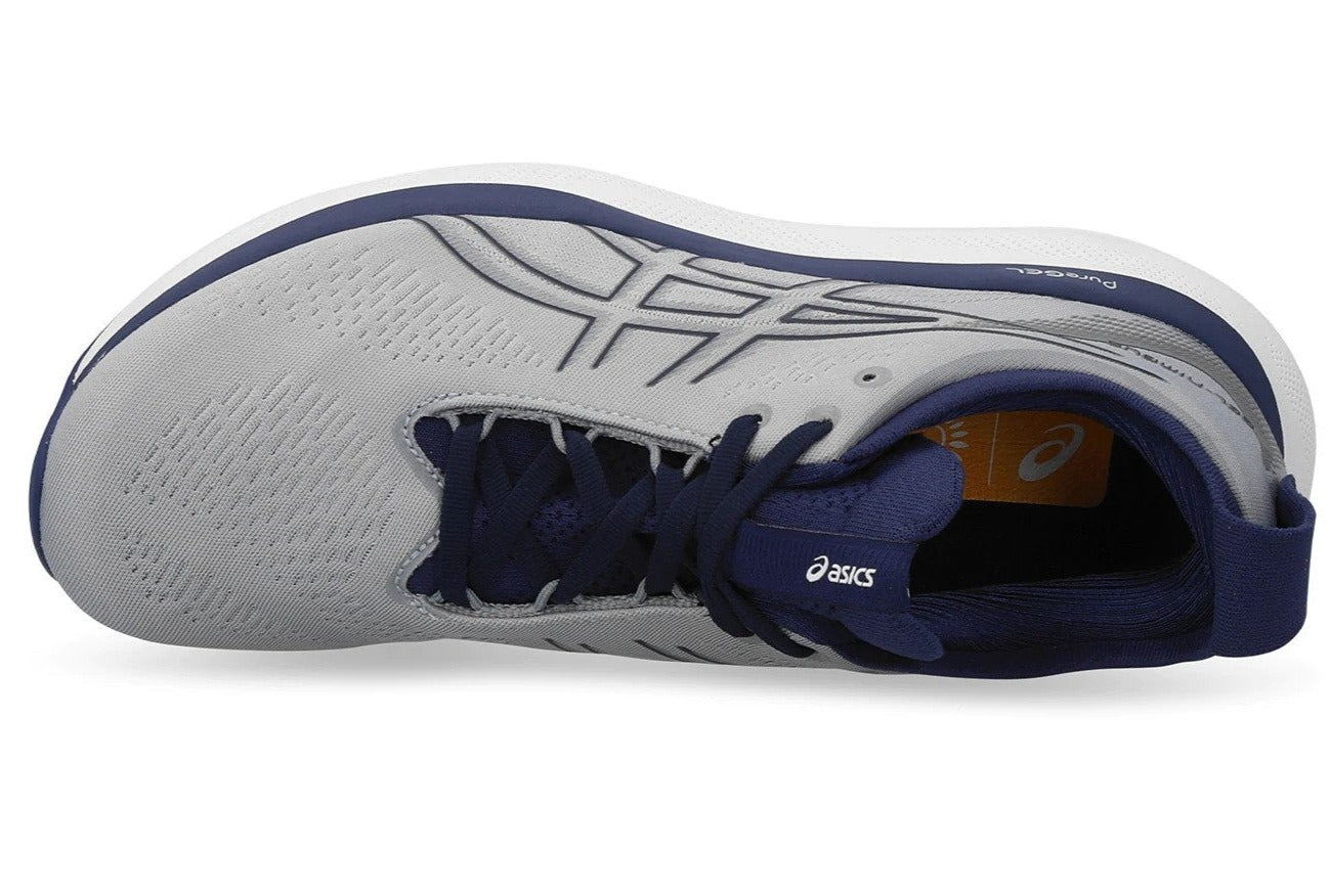 ASICS Men's GEL-Nimbus 25 Running Shoes - Sheet Rock/Indigo Blue