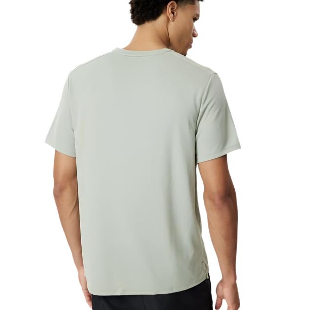 Nike Mens Dri-FIT UV Miler Short Sleeve T-Shirt - Jade Horizon/Reflective Silver