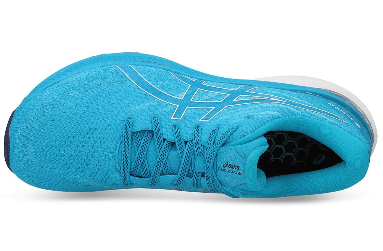 ASICS Men's GEL-Kayano 29 Running Shoes - Island Blue/White