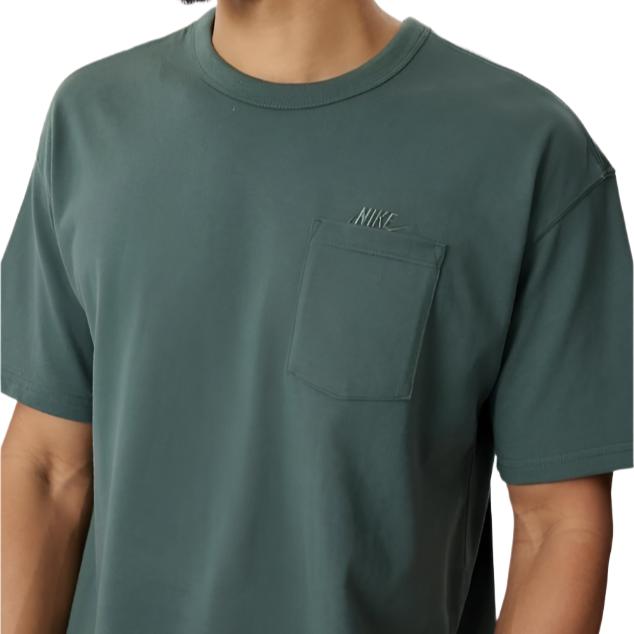 Nike Mens Sportswear Premium Essentials Pocket T-Shirt Tee - Vintage Green