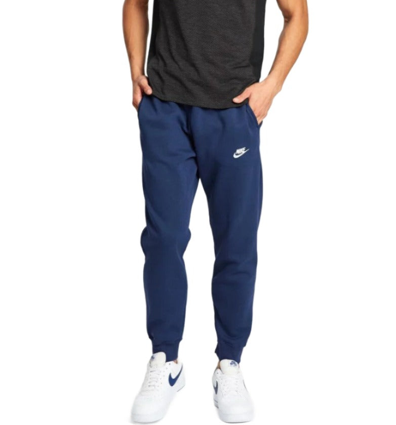 Nike Mens Sportswear Club Fleece Jogger Pants - Midnight Navy/White