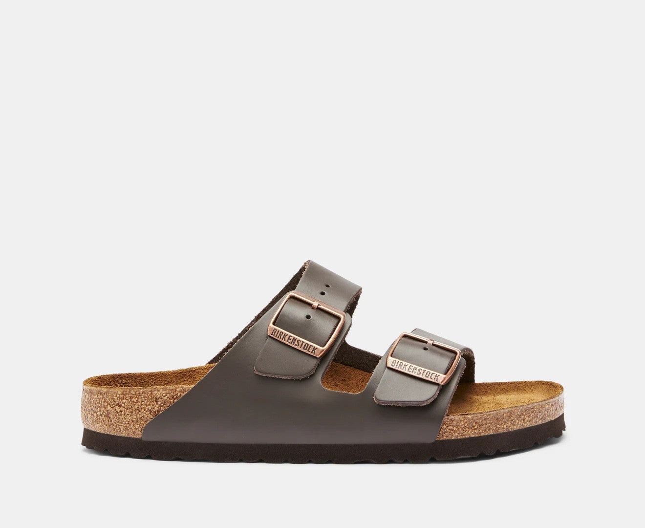 Birkenstock Unisex Arizona Regular Fit Sandals - Dark Brown