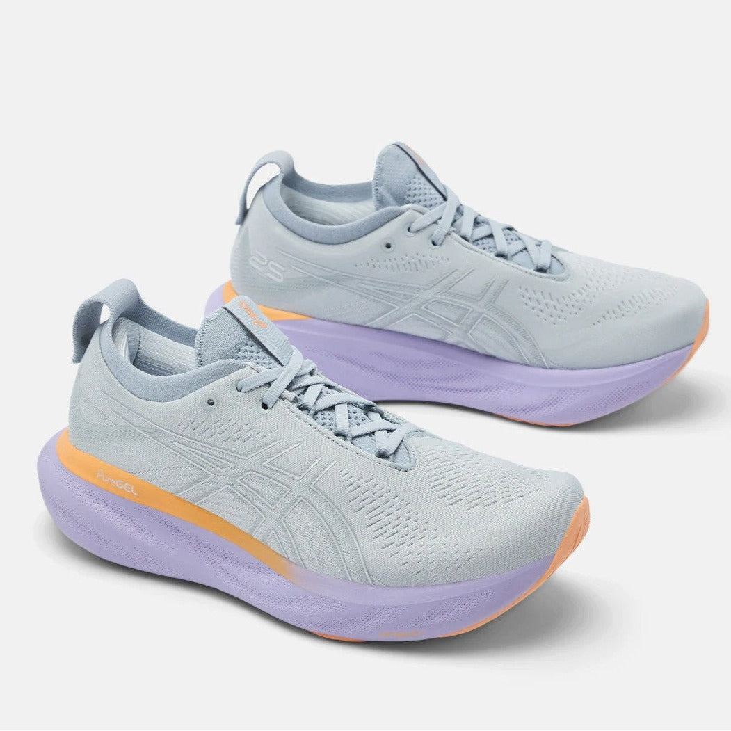 ASICS Women's GEL-Nimbus 25 Running Shoes - Piedmont Grey/Pure Silver