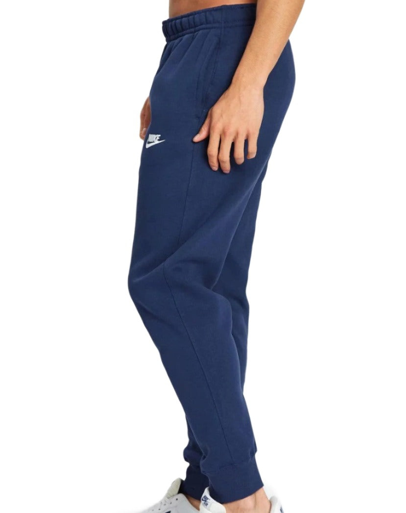 Nike Mens Sportswear Club Fleece Jogger Pants - Midnight Navy/White