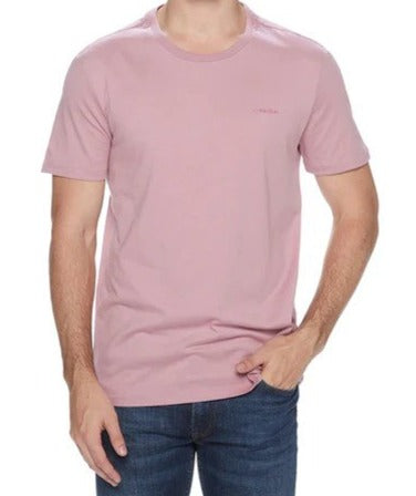 Calvin Klein Prima Cotton Crew Tee / T-Shirt / Tshirt - Lilac