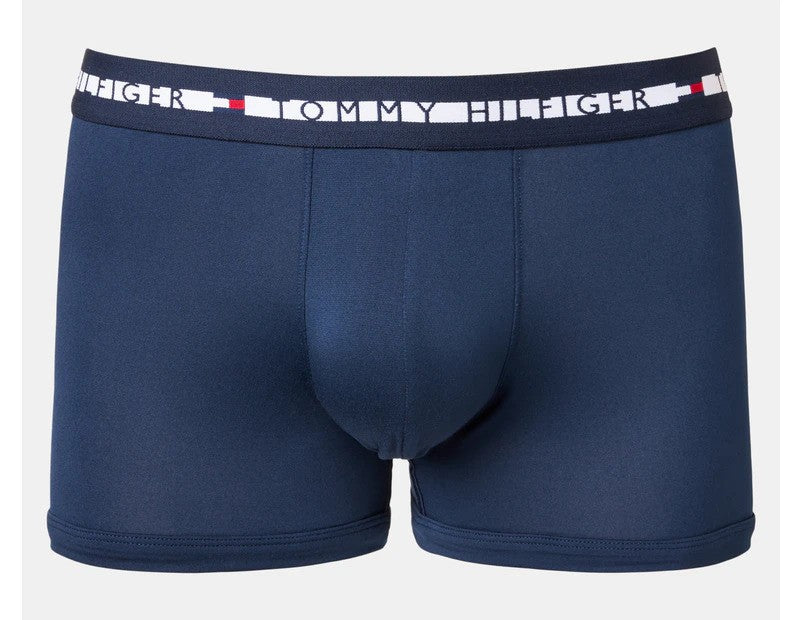 Tommy Hilfiger Men's TH Comfort+ Trunks 3-Pack - Red/Navy/Blue