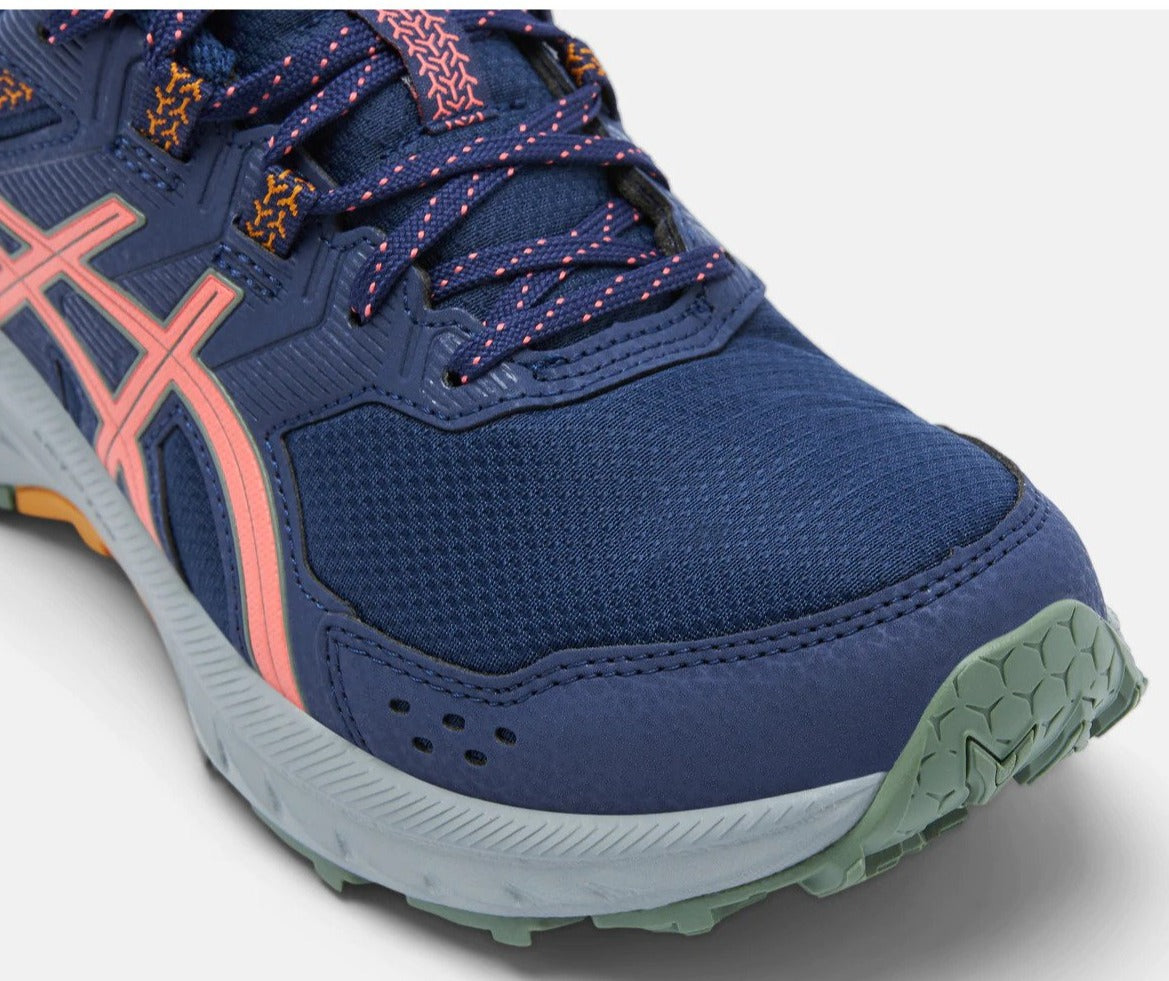 ASICS Women's GEL-Venture 9 Trail Running Shoes - Indigo Blue/Papaya