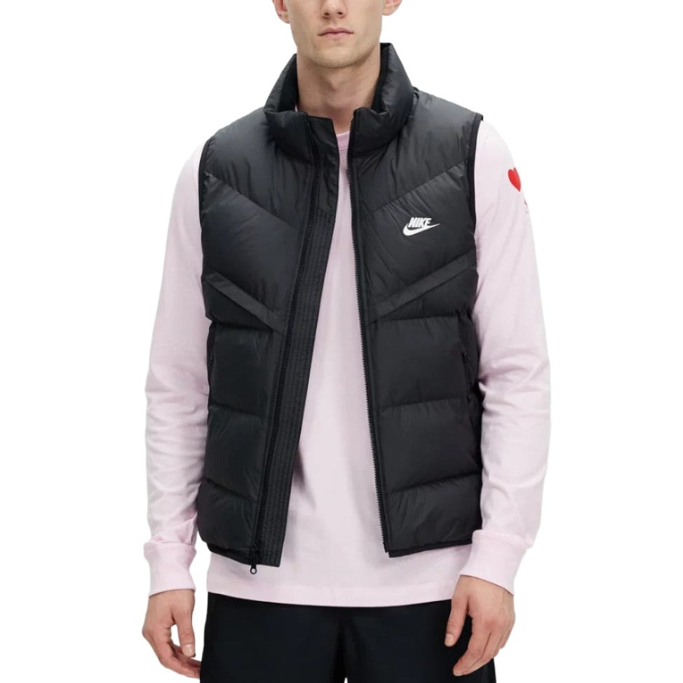 Nike Mens Storm-FIT Windrunner Insulated Gilet - Black & Sail