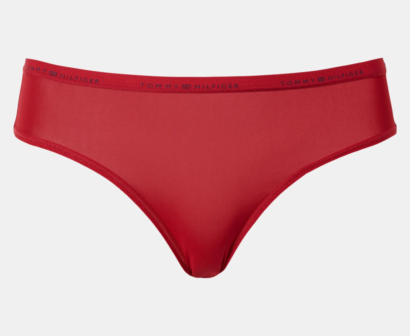 Tommy Hilfiger Women's Microfibre Bikini Briefs 3-Pack - Red/Grey/Black