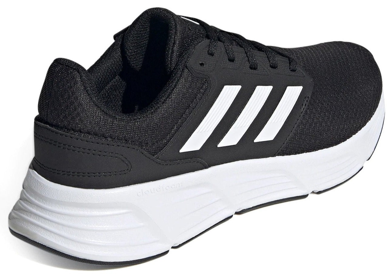 Adidas Men's Galaxy 6 Running Shoes - Core Black/Cloud White