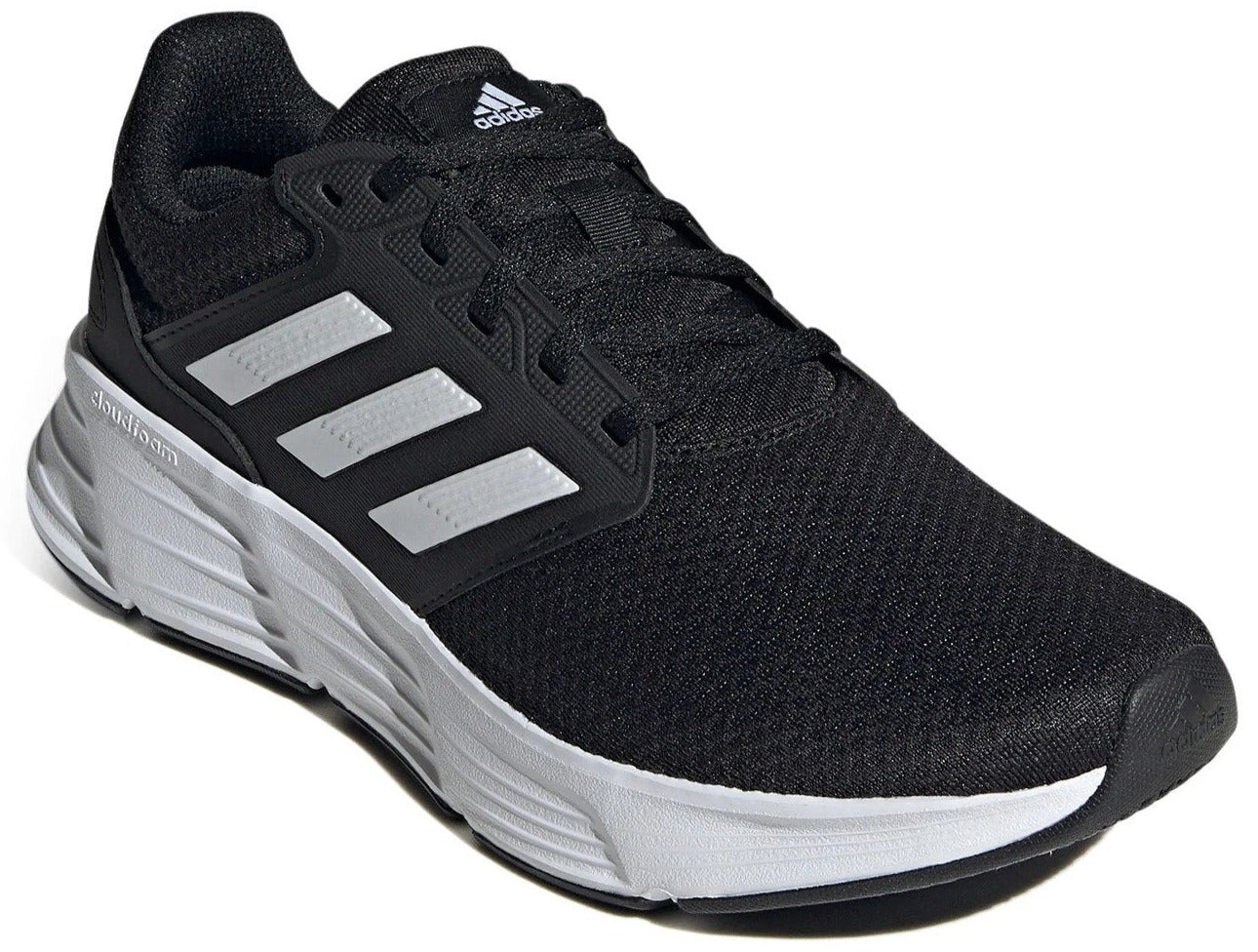 Adidas Men's Galaxy 6 Running Shoes - Core Black/Cloud White