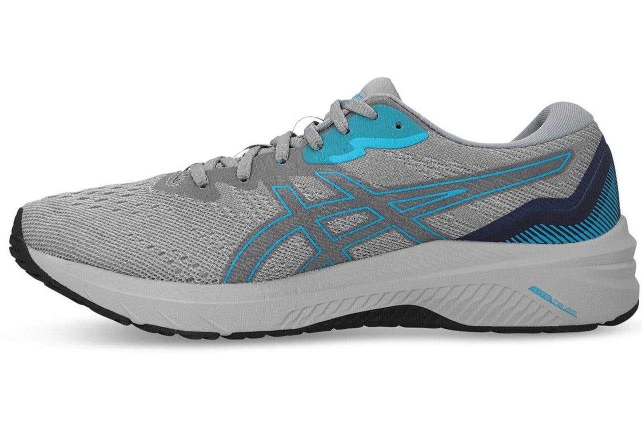 ASICS Men's GT-1000 11 Running Shoes - Piedmont Grey/Indigo Blue