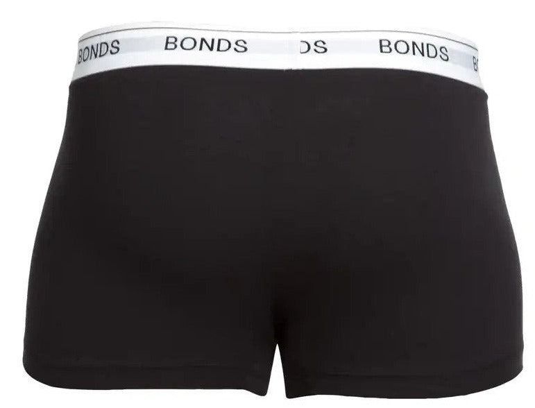 Bonds Men's Guyfront Trunks 3-Pack - Black