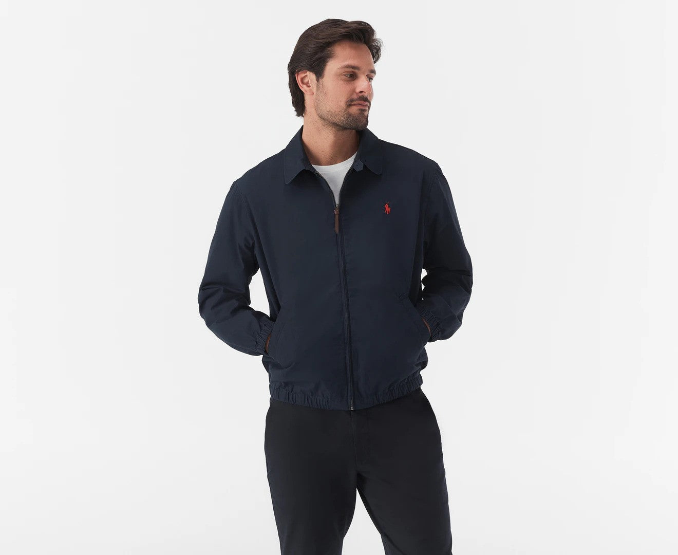 Polo Ralph Lauren Men's Bayport Cotton Windbreaker - Aviator Navy