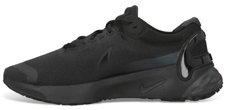 Nike Men's Renew Run 3 Running Shoes - Black/Dark Smoke Grey