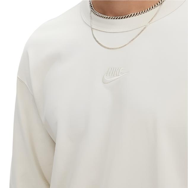 Nike Mens Premium Essentials Long Sleeve Tee - Light Orewood Brown