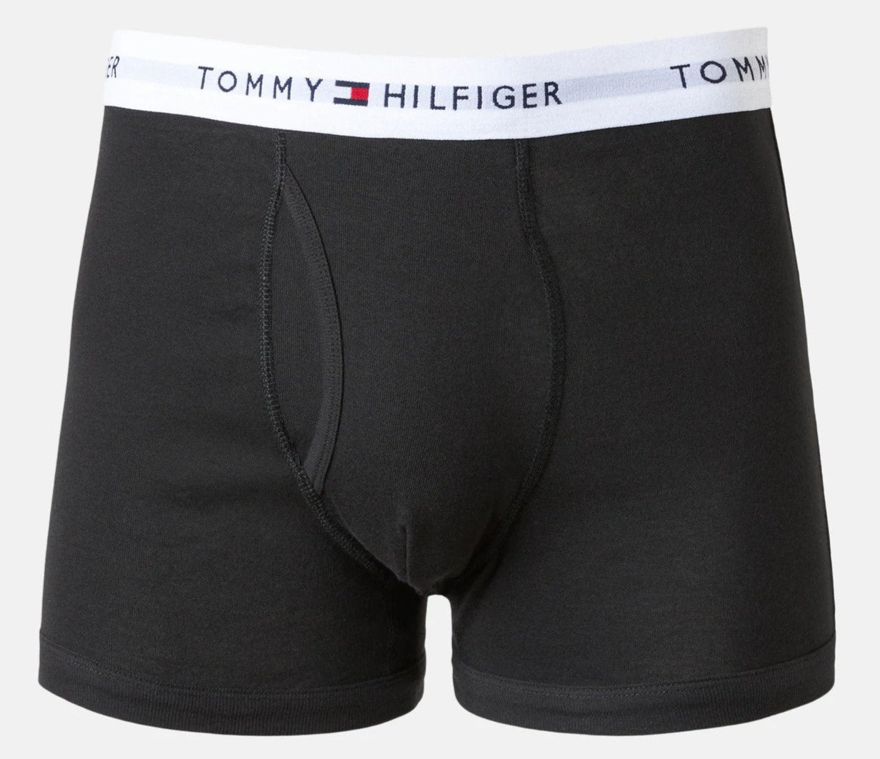 Tommy Hilfiger Men's Cotton Classics Trunks 3-Pack - Black