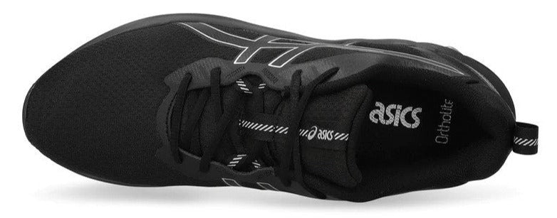 ASICS Men's GEL-Quantum 90 IV Running Shoes - Black/Pure Silver