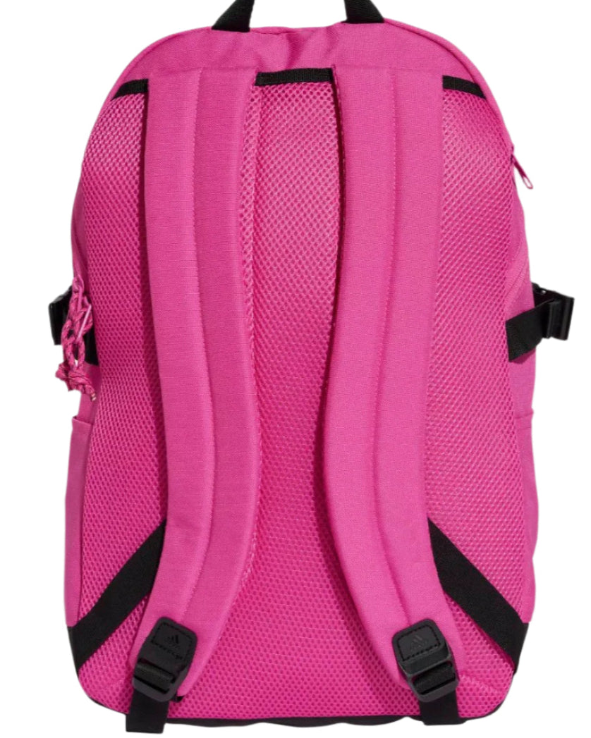 Adidas Power Backpack - Semi Lucid Fuchsia/ Iron Metallic