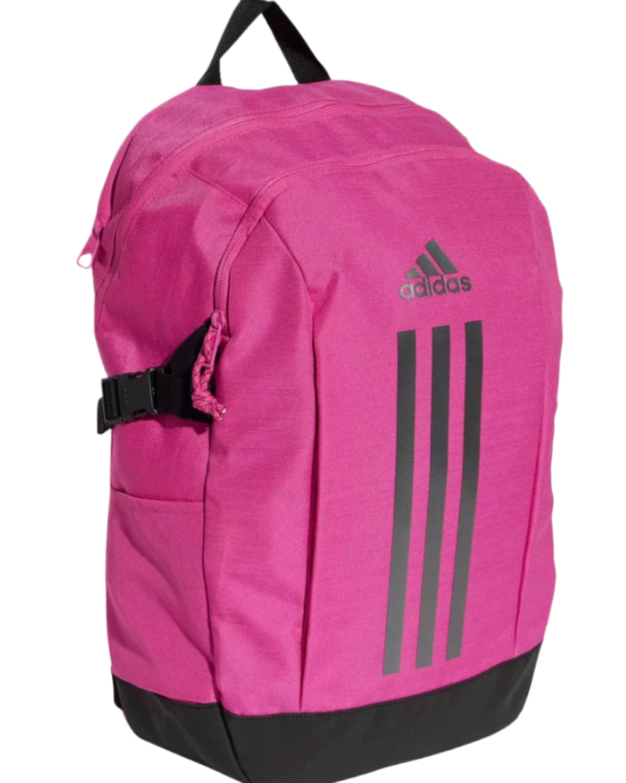 Adidas Power Backpack - Semi Lucid Fuchsia/ Iron Metallic