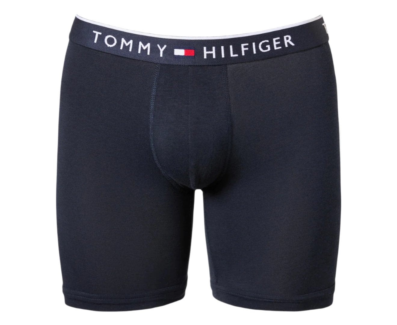 Tommy Hilfiger Men's Smooth Stretch Boxer Briefs 3-Pack - Graphite/Burgundy/Navy