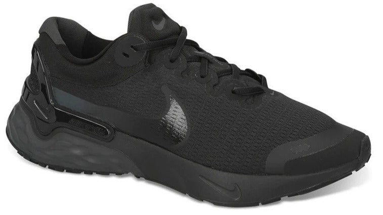 Nike Men's Renew Run 3 Running Shoes - Black/Dark Smoke Grey