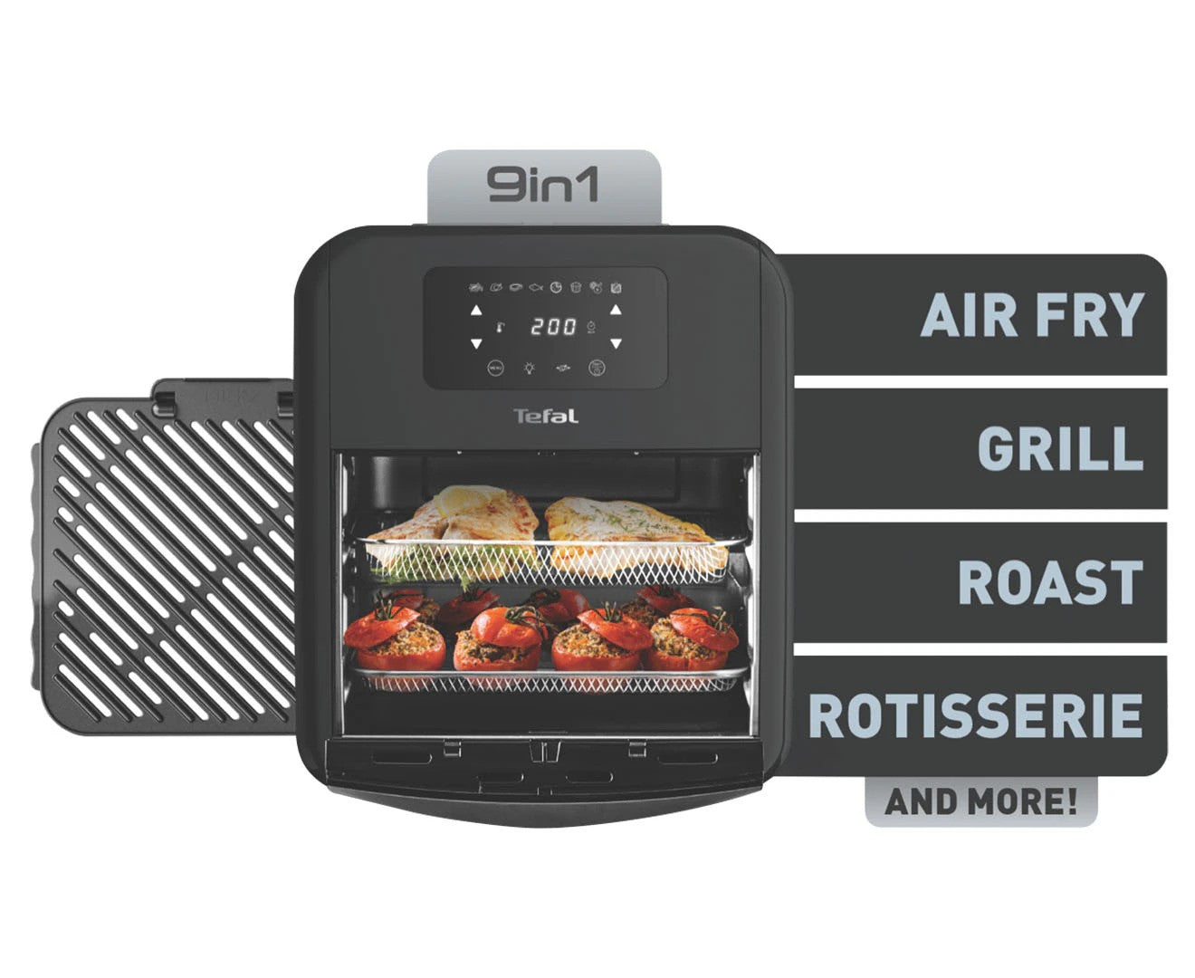 Tefal Easy 11L Fry Oven & Grill 9-In-1 Air Fryer