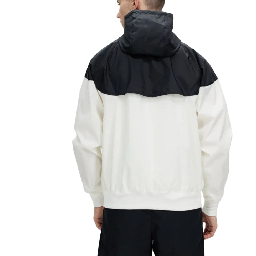 Nike Mens Woven Windrunner Hooded Jacket - Sail & Black