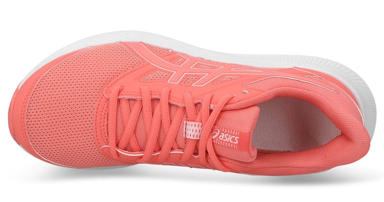 ASICS Women's Jolt 4 Running Shoes - Papaya/White