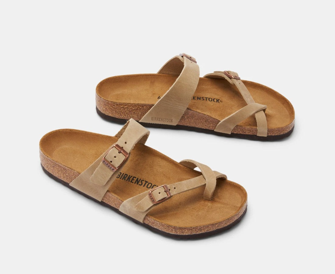 Birkenstock Unisex Mayari Regular Fit Sandals - Tobacco Brown