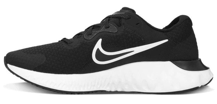 Nike Men's Renew Run 2 Running Shoes - Black/White/Dark Smoke Grey