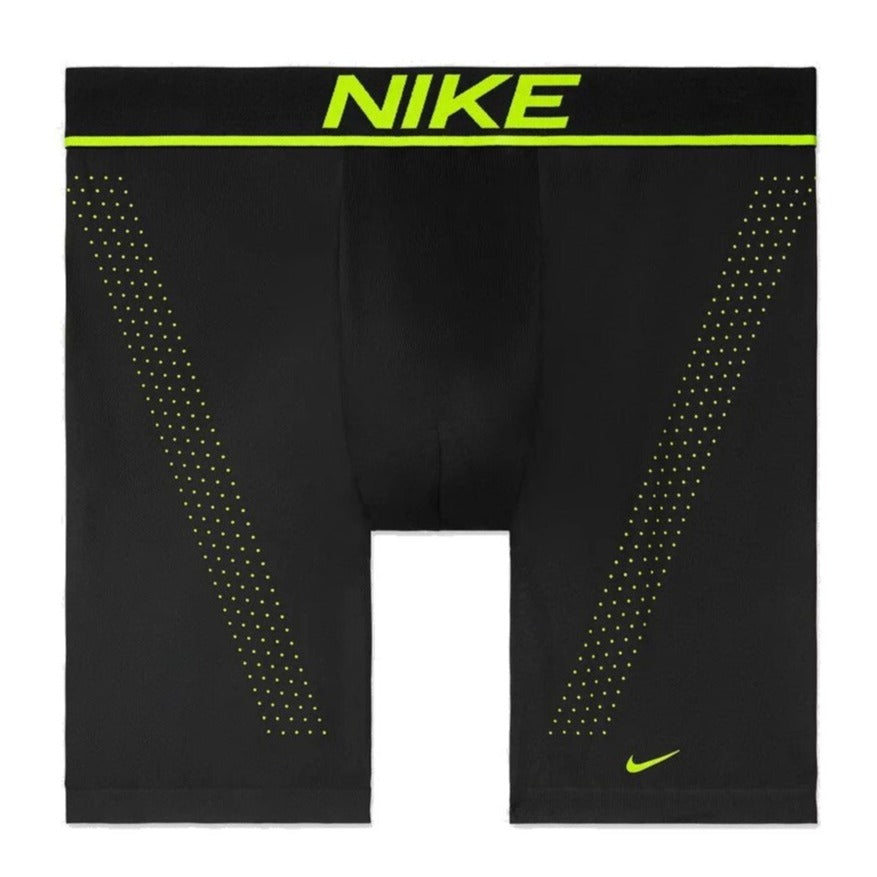 Nike Men's Elite Microfibre Long Leg Boxer Briefs - Black