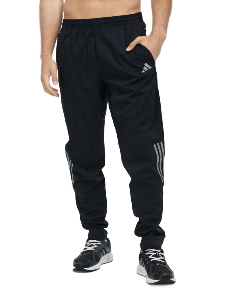 Adidas Mens Performance Own the Run Woven Astro Pants - Black