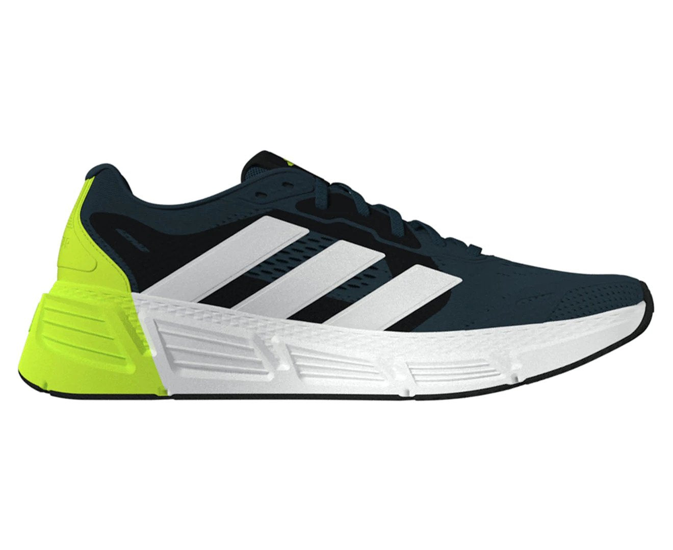 Adidas Men's Questar 2 Running Shoes - Arctic Night/White/Lemon