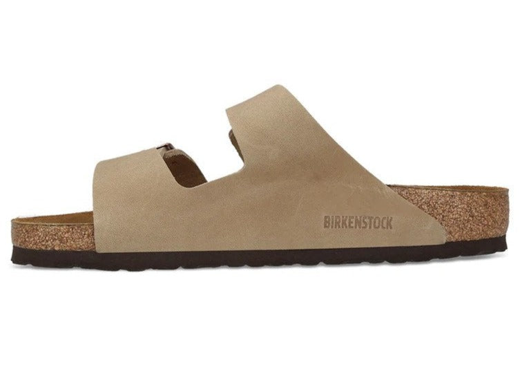 Birkenstock Unisex Arizona Regular Fit Soft Footbed Sandals - Tabacco Brown