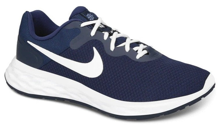 Nike Men's Revolution 6 Running Shoes - Midnight Navy/White Obsidian