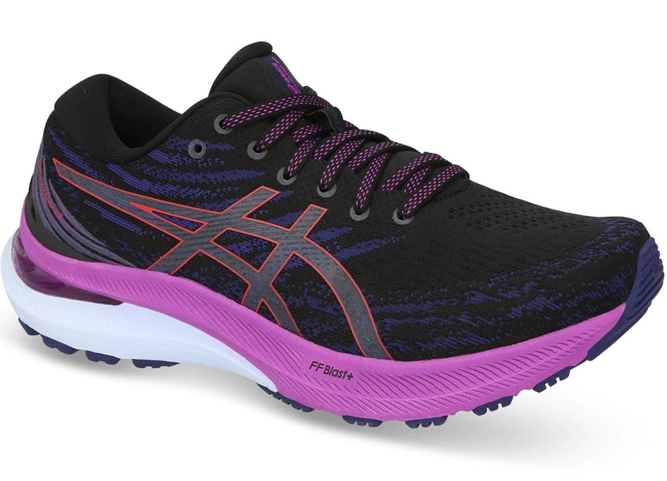 ASICS Women's GEL-Kayano 29 Running Shoes - Black/Red Alert