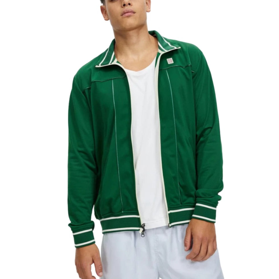 Nike Mens Court Tennis Jacket - Gorge Green & Coconut Milk