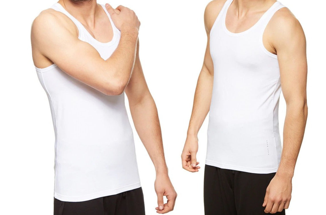 Hugo Boss Men's Tank Top 2-Pack - White