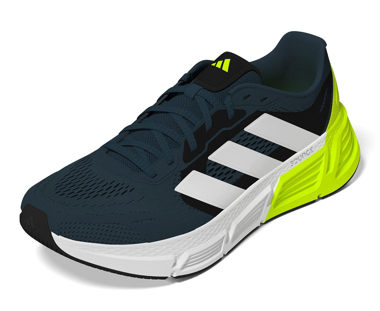 Adidas Men's Questar 2 Running Shoes - Arctic Night/White/Lemon