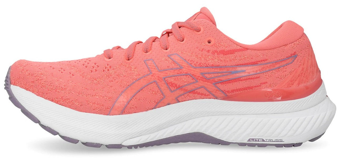 ASICS Women's GEL-Kayano 29 Running Shoes - Papaya/Violet Quartz